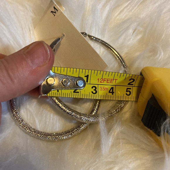 Silver hoops ***sold*** - Picture 5 of 5